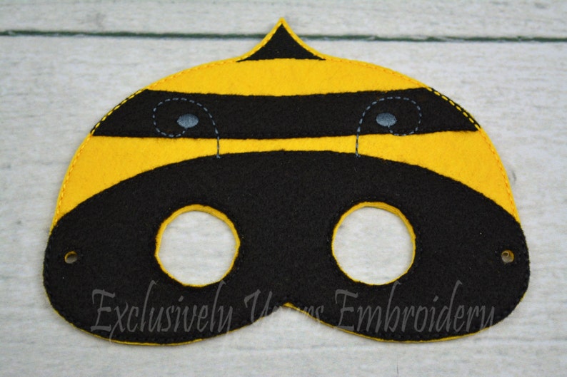 Theater Costume Bumblebee Children/'s Mask Face Mask Halloween Pretend Play Party Favor Dress Up