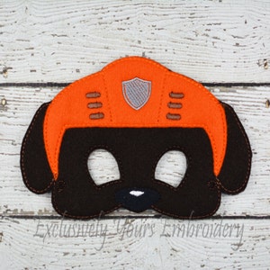 Scuba Dog Children&#39;s Mask Zuma inspired Paw Patrol inspired