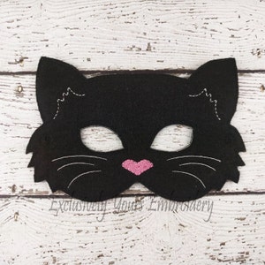 Cat Children&#39;s Mask  - Costume - Theater - Dress Up - Halloween - Face Mask - Pretend Play - Party Favor - Adult Costume - Cosplay