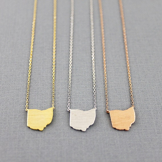 IntelligentDesignbyT Ohio State Satin Cord Necklace