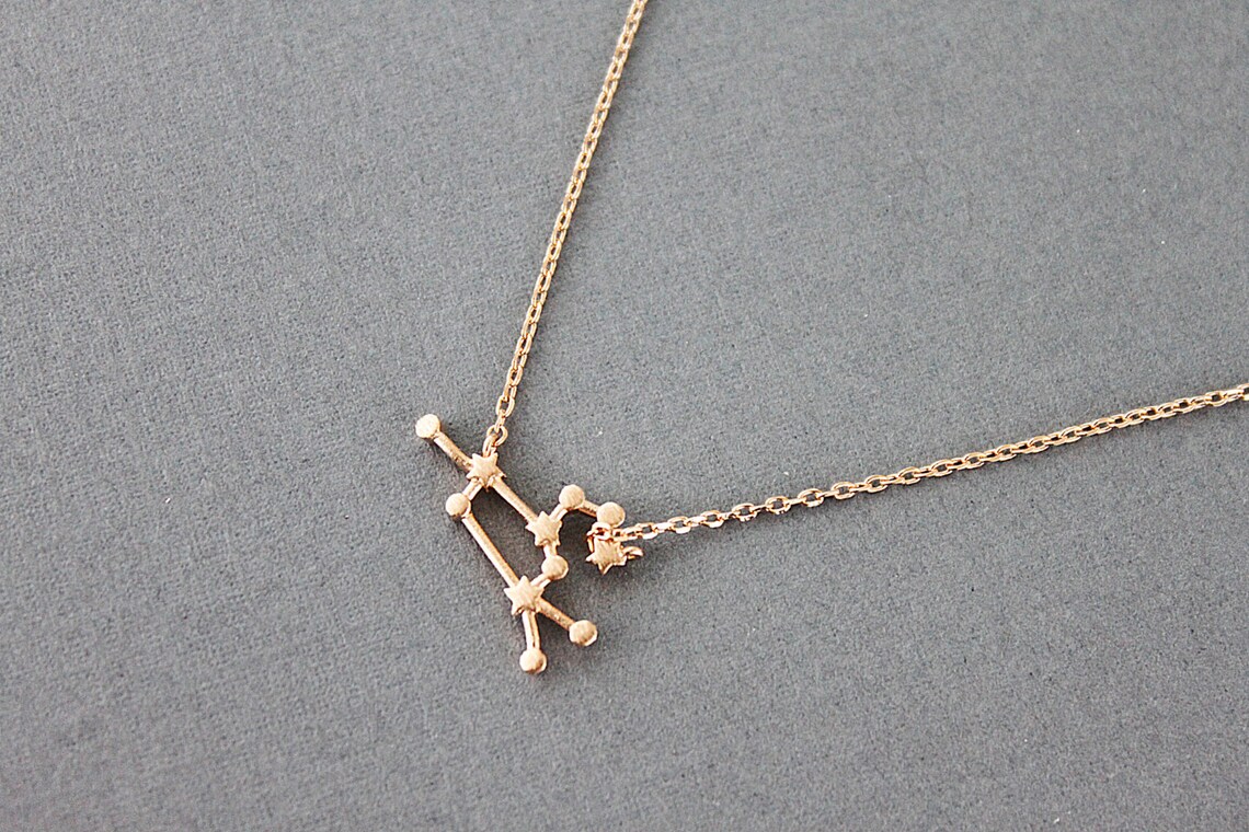 Leo Diamond Constellation Necklace main image 0