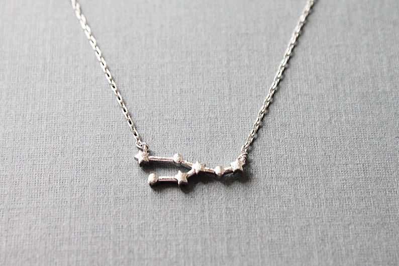 Taurus Necklace Zodiac Necklace Taurus Zodiac necklace Constellation Jewelry Gift for Friends image 1