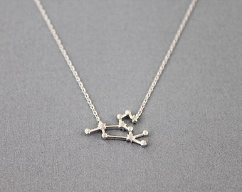 Leo Necklace Leo Constellation Necklace Zodiac Sign Necklace Birthday Gift Zodiac Necklace