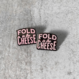 DOBRE o broche de lapela CHEESE