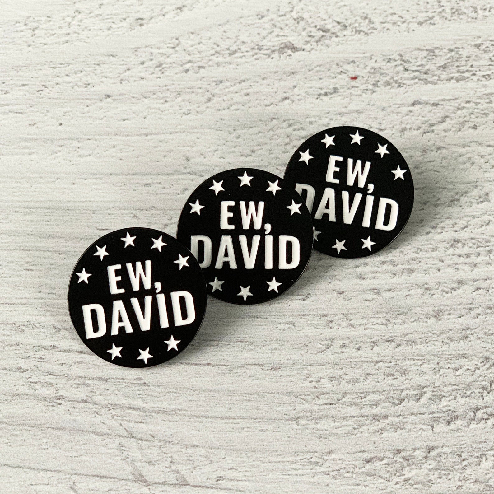 EW DAVID Lapel Pin Etsy