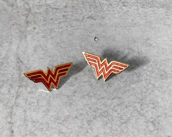 RETRO SUPER HERO Lapel Pin