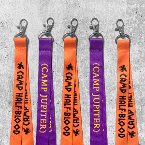 GEEKY FANDOM LANYARDS!  Camp Half-Blood or Camp Jupiter - whose side are you on??