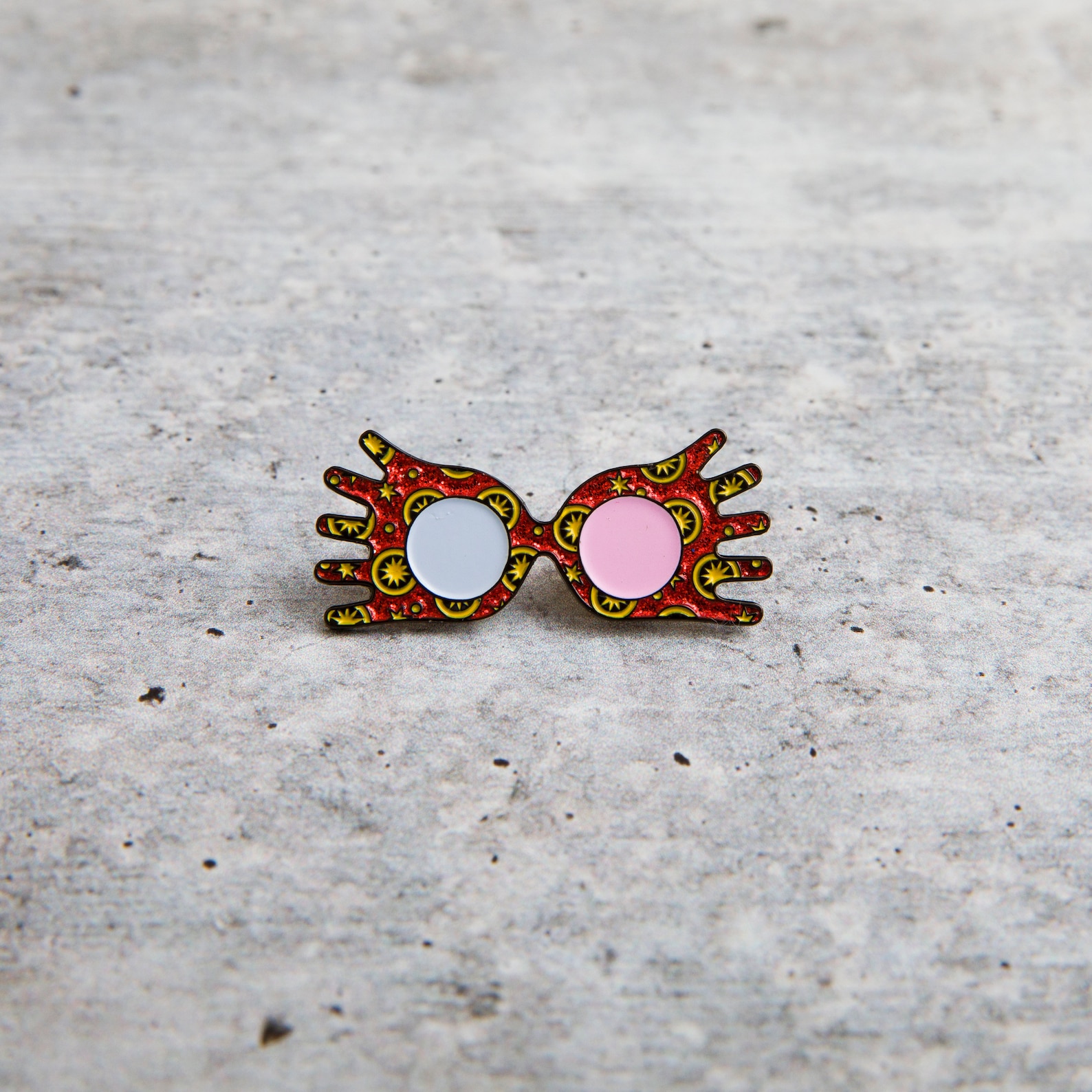 GLASSES Lapel Pin Etsy UK