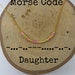 see more listings in the Morse Code Jewelry section