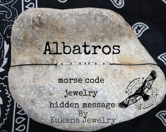 Morse code Bracelet, Sterling silver. Erkenci Kus, Hidden Message. Secret message. Day Dreamer bracelet, Early Bird. Albatros, Can Divit