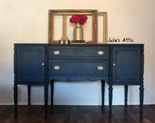 SOLD If you 39 re interested in something similar please message me for details 1920 39 s Stunning Navy Blue Sideboard Buffet