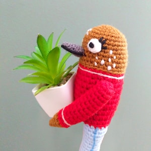Tuca & Bertie Crochet Amigurumi, Bertie Doll DIGITAL PATTERN