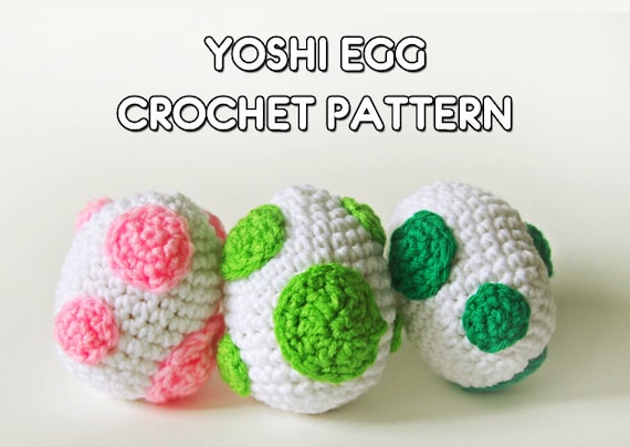 Yoshi Egg Kawaii Crochet