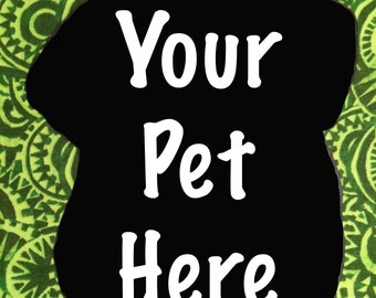 Custom Pet Portrait (8x10)