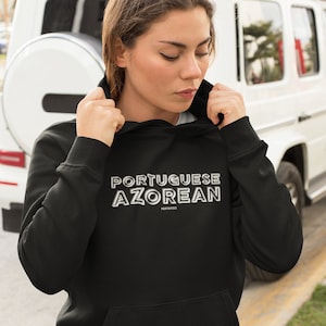 Portuguese Azorean B&W Sweatshirt (Unisex)