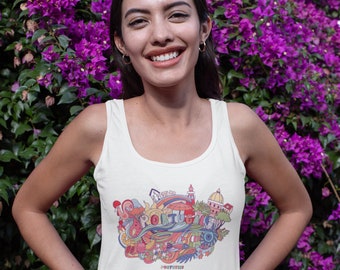 Portugal Graffiti Tank (Womens)