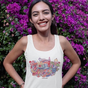 Portugal Graffiti Tank (Womens)