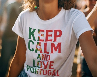 Keep Calm and Love Portugal (Unisex)