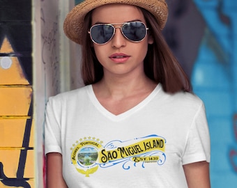 São Miguel Island V-Neck (Unisex)