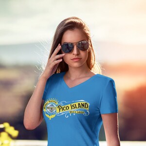 Pico Island V-Ausschnitt (Unisex)