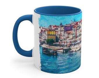 Porto, Portugal Ceramic Mug 11oz