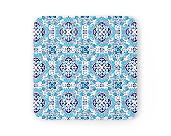 Azulejos Corkwood Coaster Set