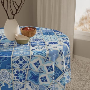 Azulejos Tablecloth
