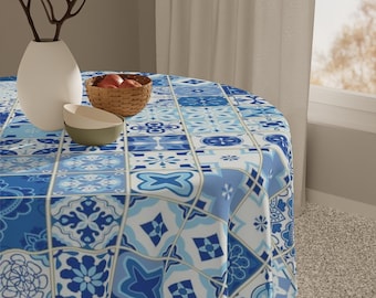 Azulejos Tablecloth