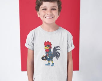 Punk Rock Rooster Youth Tee