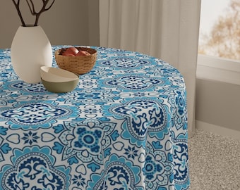 Azulejos Tablecloth