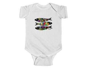 Sardine Street Art Onesie