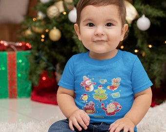 Christmas Stickers Tee (Toddler)