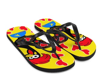 Barcelos Rooster Flip-Flops