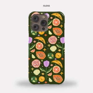 Fresh Fruit & Flowers iPhone Case 15, 15 Plus, 15 Pro, Pro Max, 14, 14 Pro, 14 Plus, 14 Pro Max image 6