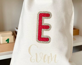 Personalized patch cotton bag