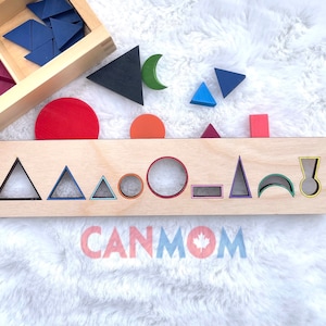 Montessori grammar parts of speech stencil / English language and art educational learning material / homeschooler / kids gift