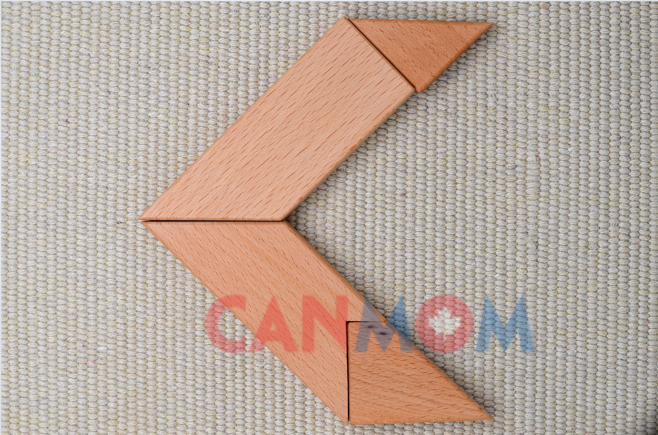 Natural Wooden Puzzle Learning Toy / Brain Teaser / Birthday Gift ...