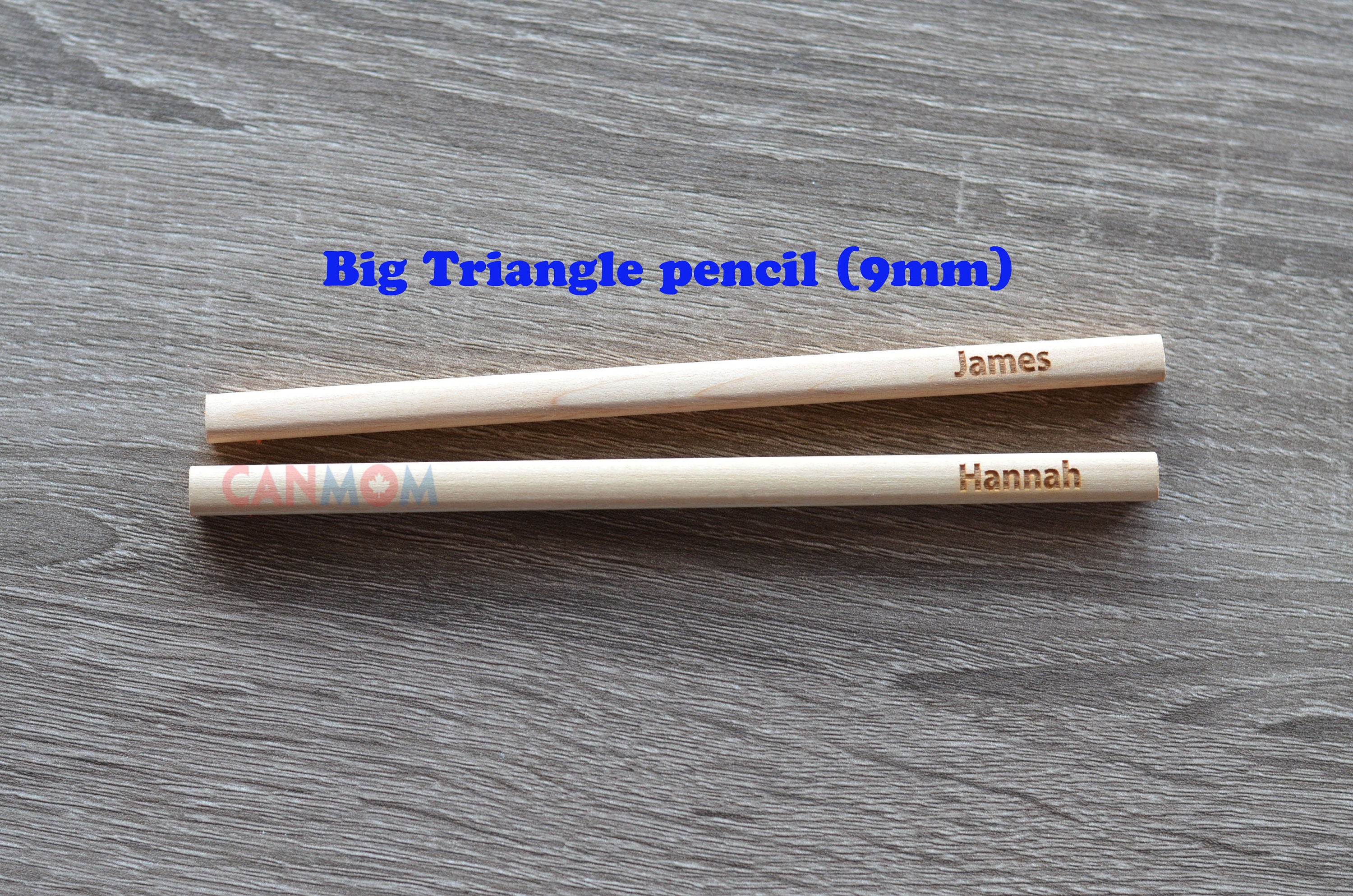 Personalisierte Holzstifte / alle naturbelassenen Holzstifte / | Etsy