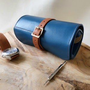 Marmotte en cuir 3 , 4 ou 6 montres, étui de voyage pour montres, rangement montres