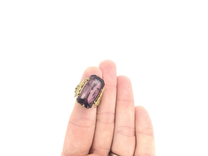 Art Deco Style Paste Adjustable Ring image 4