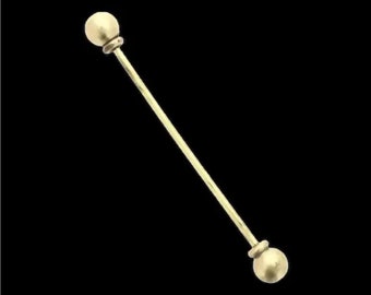 Traditional Rolled Gold Tie Pin