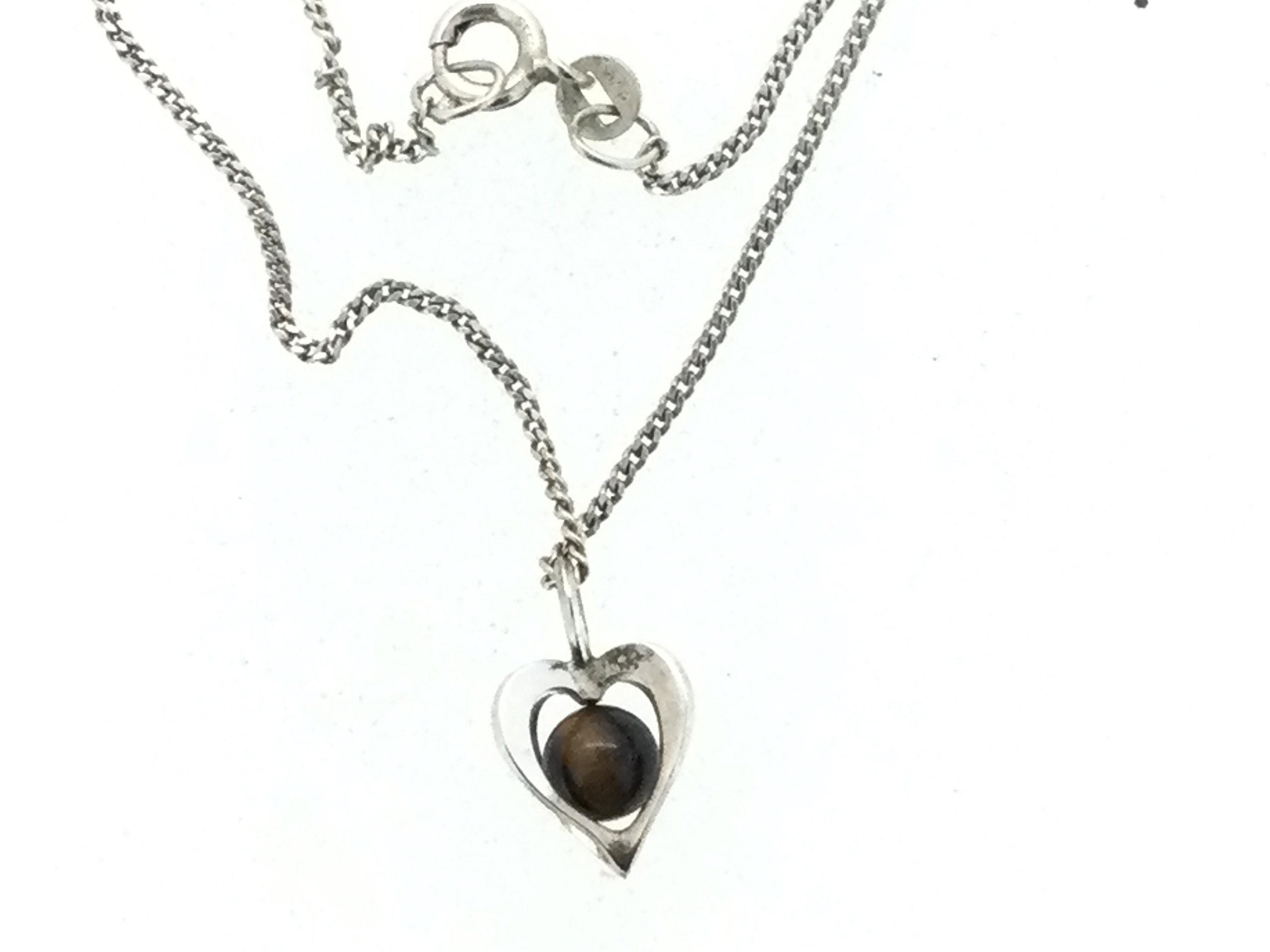 Tuscany Silver Collana Catenina con Pendente Unisex in Argento Sterling