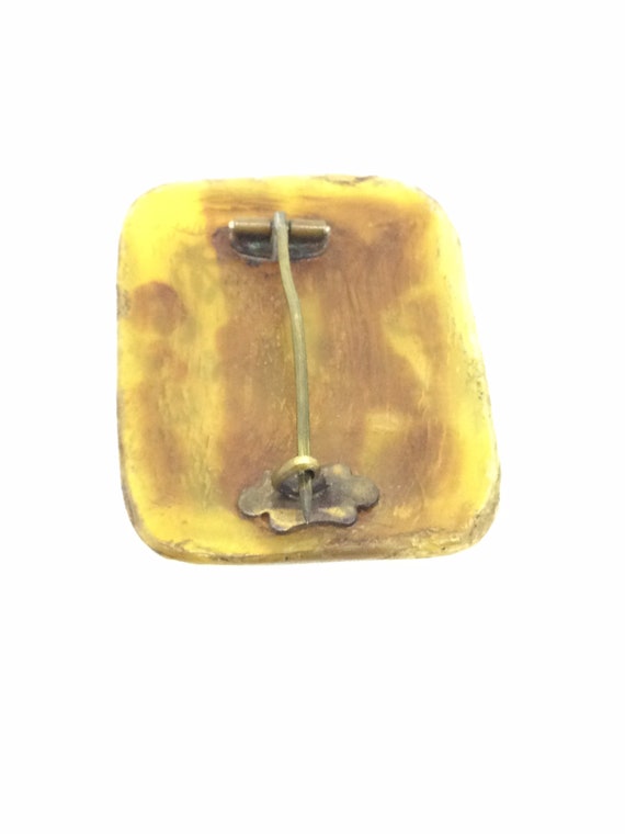 Antique Georgian Pique Silver Intaglio Brooch Pin… - image 8