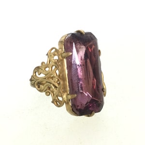 Art Deco Style Paste Adjustable Ring image 2