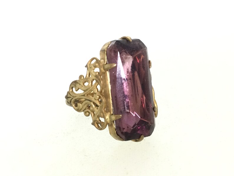 Art Deco Style Paste Adjustable Ring image 2