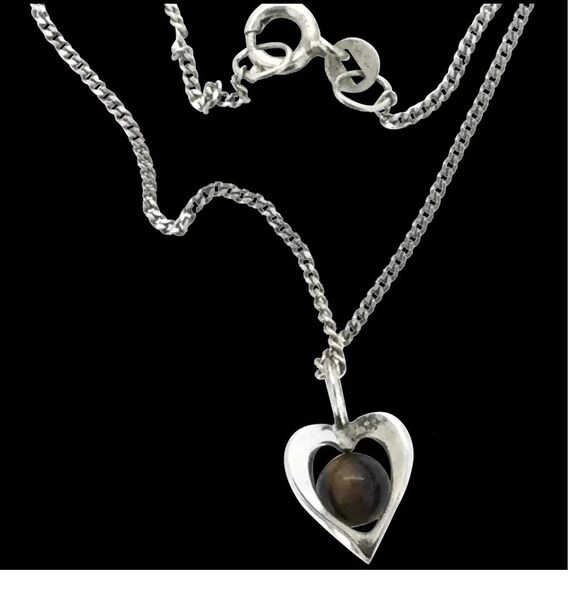 Collana Occhio di Tigre e Quarzo Rosa Soleil Charmant Argento Dorato