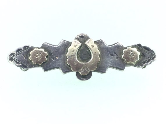 Broche Ancienne En Argent Poinçonnée - Occasion - Bijou Vintage - Détails à Voir Avec Le Vendeur