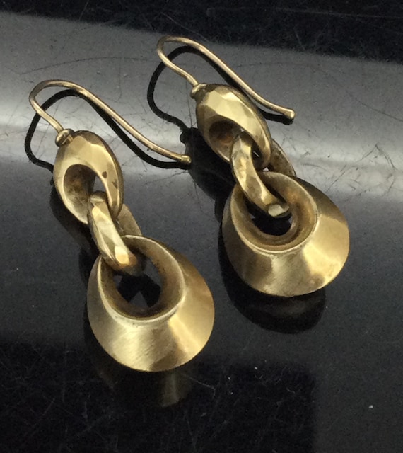 Victorian Gold Earrings