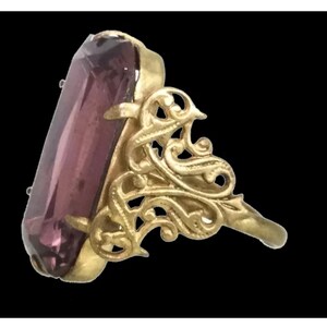 Art Deco Style Paste Adjustable Ring image 6
