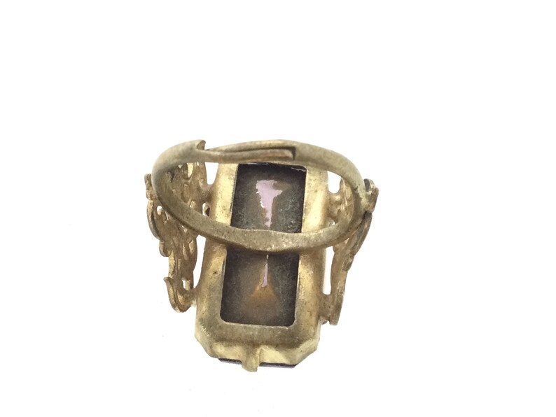 Art Deco Style Paste Adjustable Ring image 3